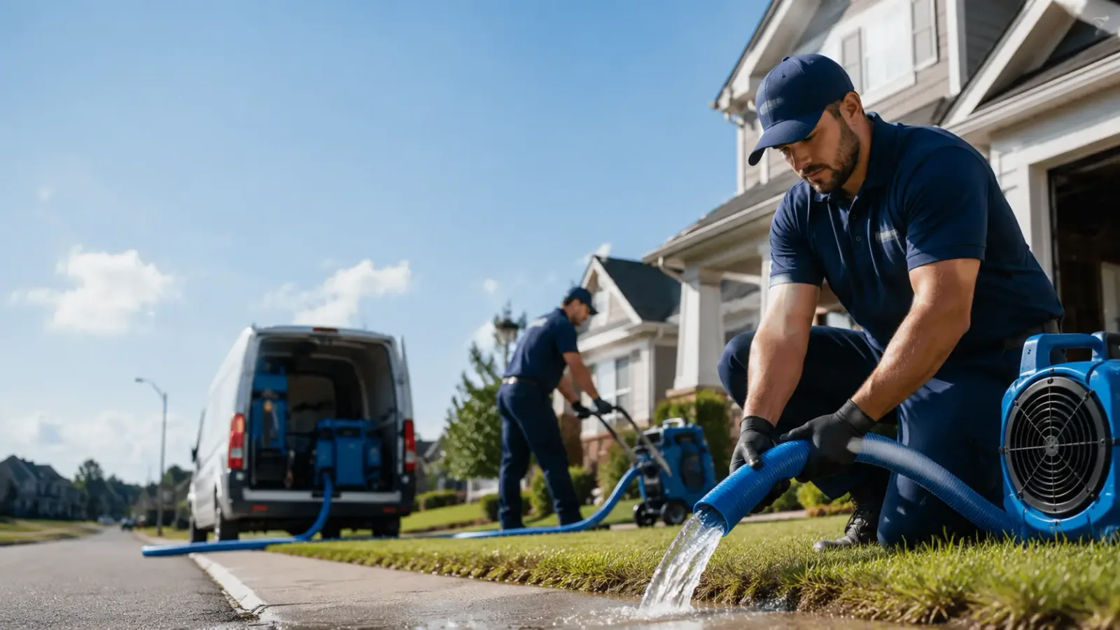 Flood Damage Restoration in Fort Dick, CA